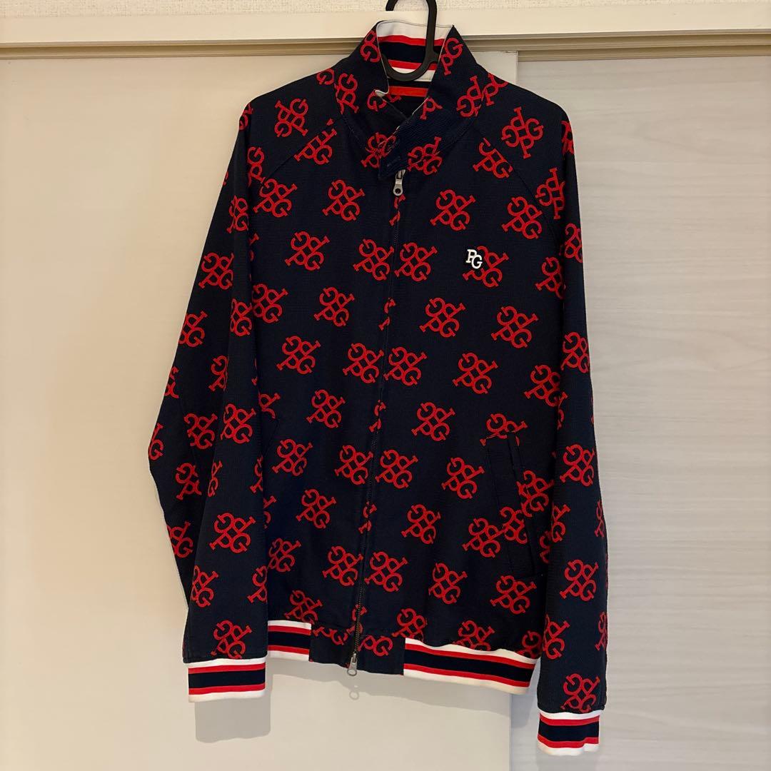 パーリーゲイツ　ネイビー&レッド ブルゾン