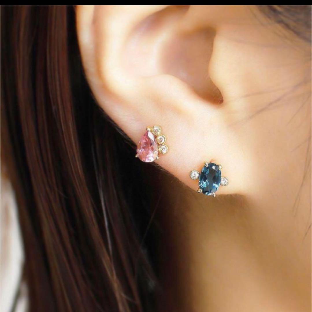 enasolunaエナソルーナ/シトリン ピアス(片耳)