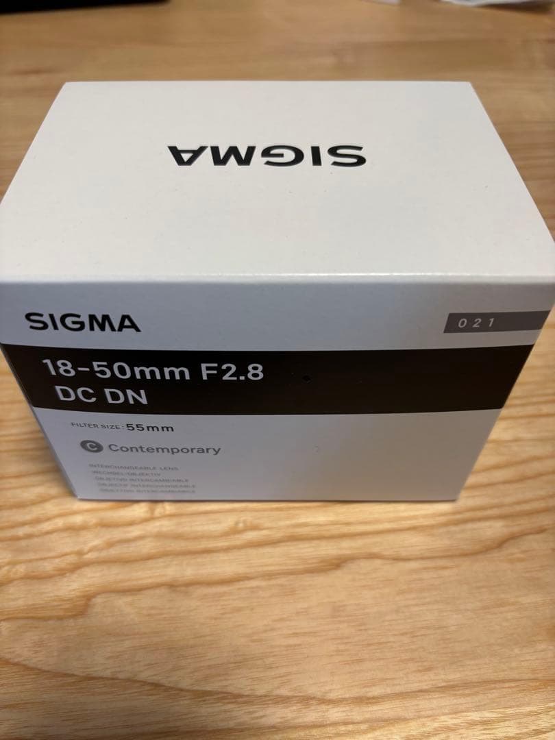 シグマ 18-50mm F2.8 DC DN キャノン RF-S 新品未開封