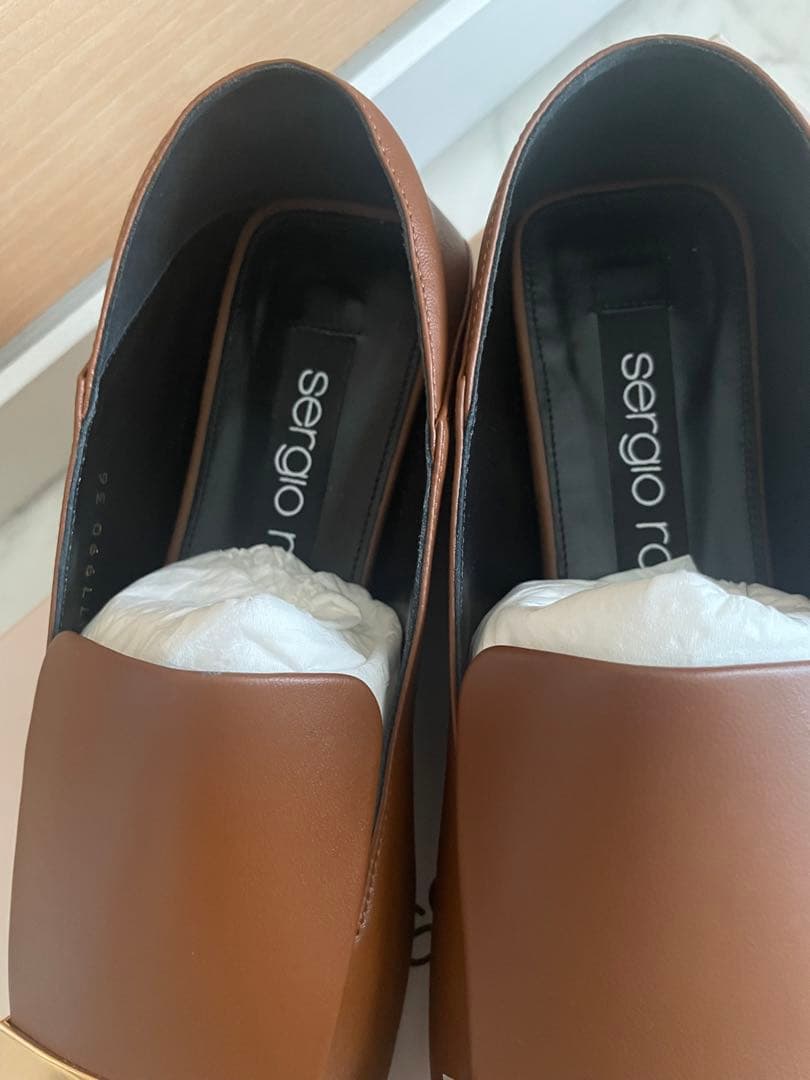 値下げSergio Rossi ブラウン 36