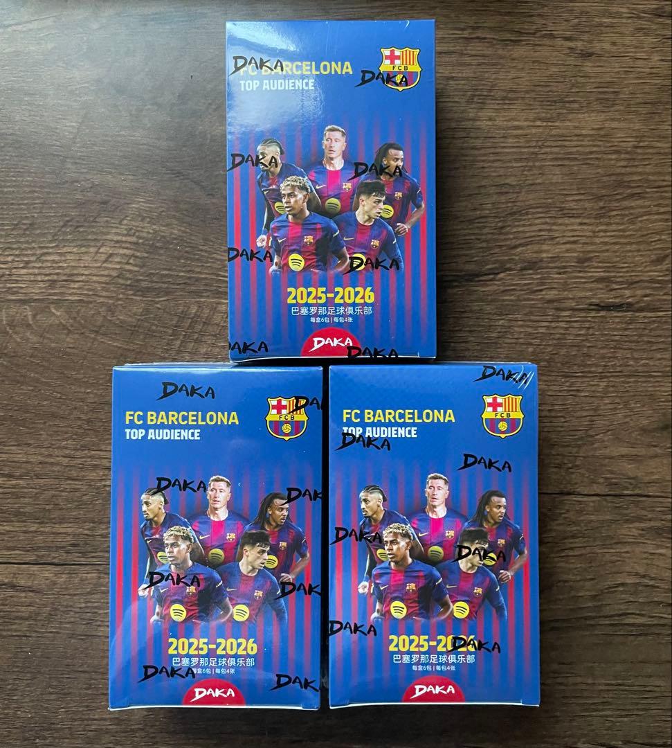 2025-26 DAKA バルセロナ TOP AUDIENCE 未開封3ボックス - メルカリ