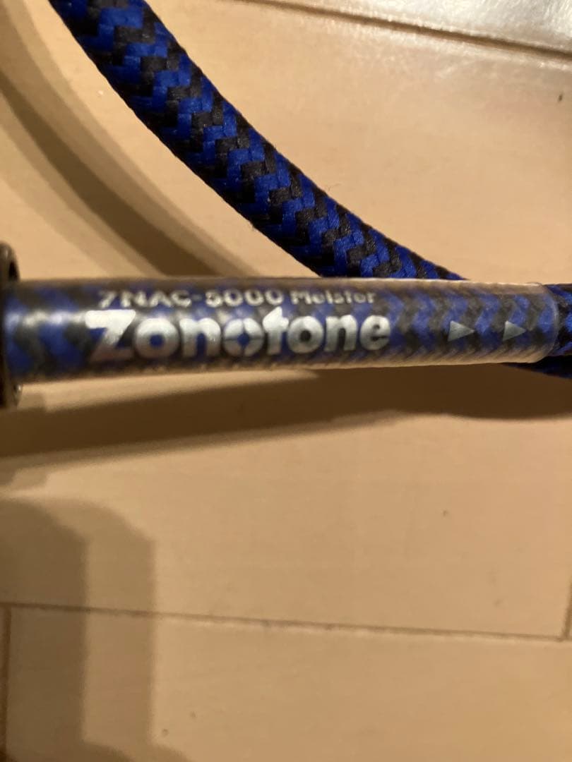 ゾノトーン　7NAC-5000 Meister XLRケーブル(1m ペア)