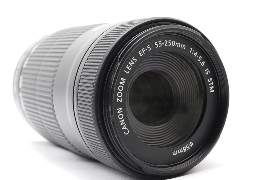 美品✨Canon EF-S 55-250mm IS STM✨手ブレ補正 静音AF