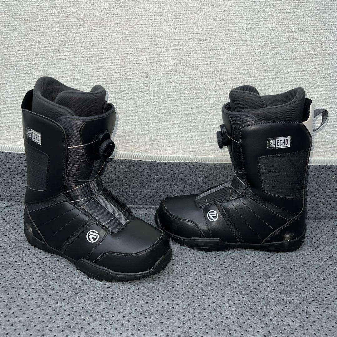 7-8回使用 25.5cm FLOW ECHO BOA スノーボードブーツ