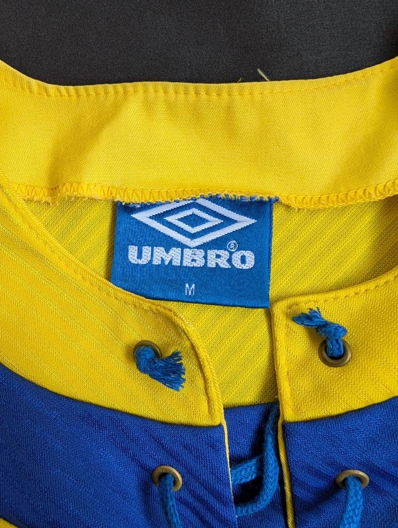 90年代のUMBRO製】ゾラ/パルマ/アウェイ/94-95 - メルカリ