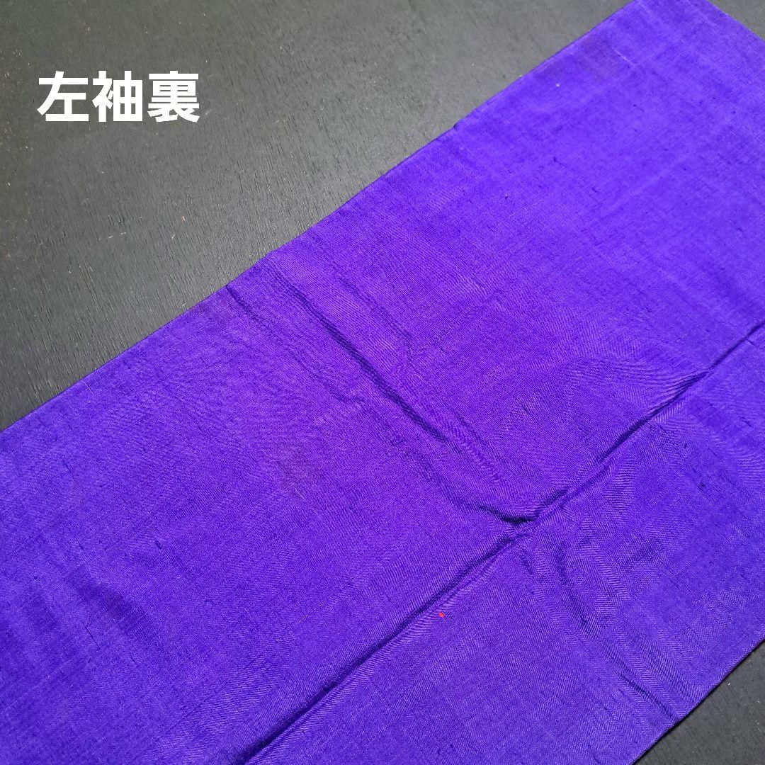 大きな牡丹！正絹アンティーク子供着物