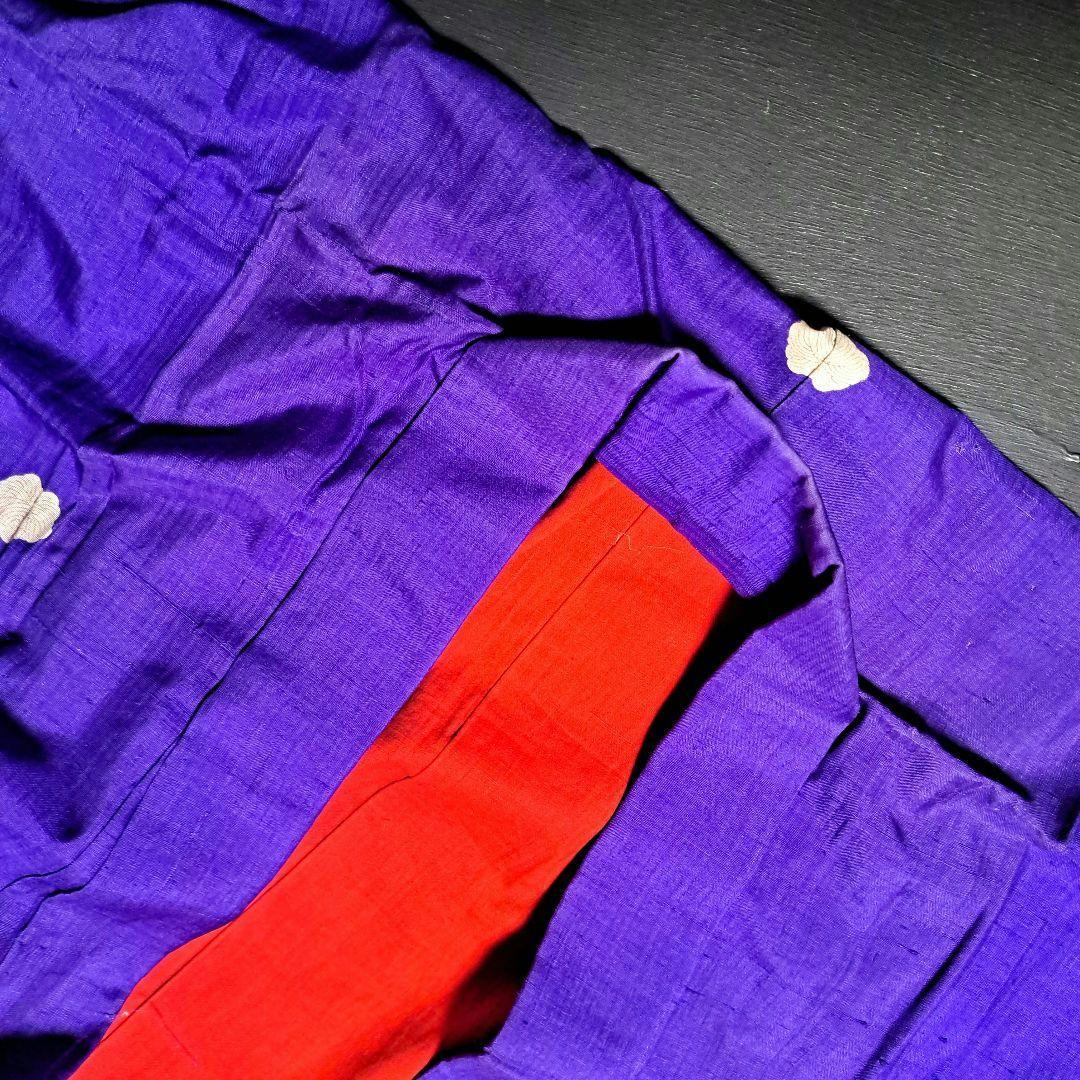 大きな牡丹！正絹アンティーク子供着物