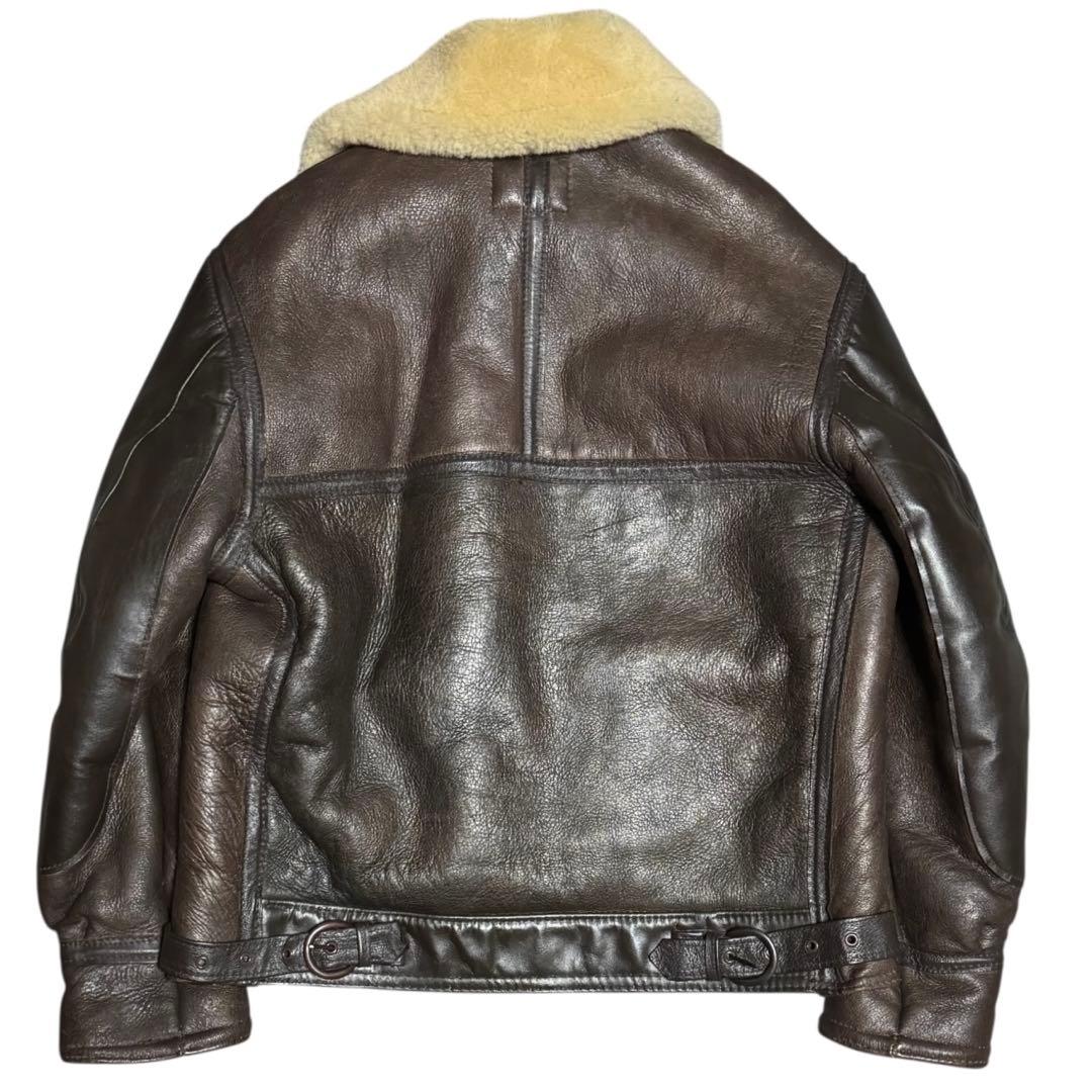 Schott B-3 M-445型 リアルムートン ボマージャケット 42