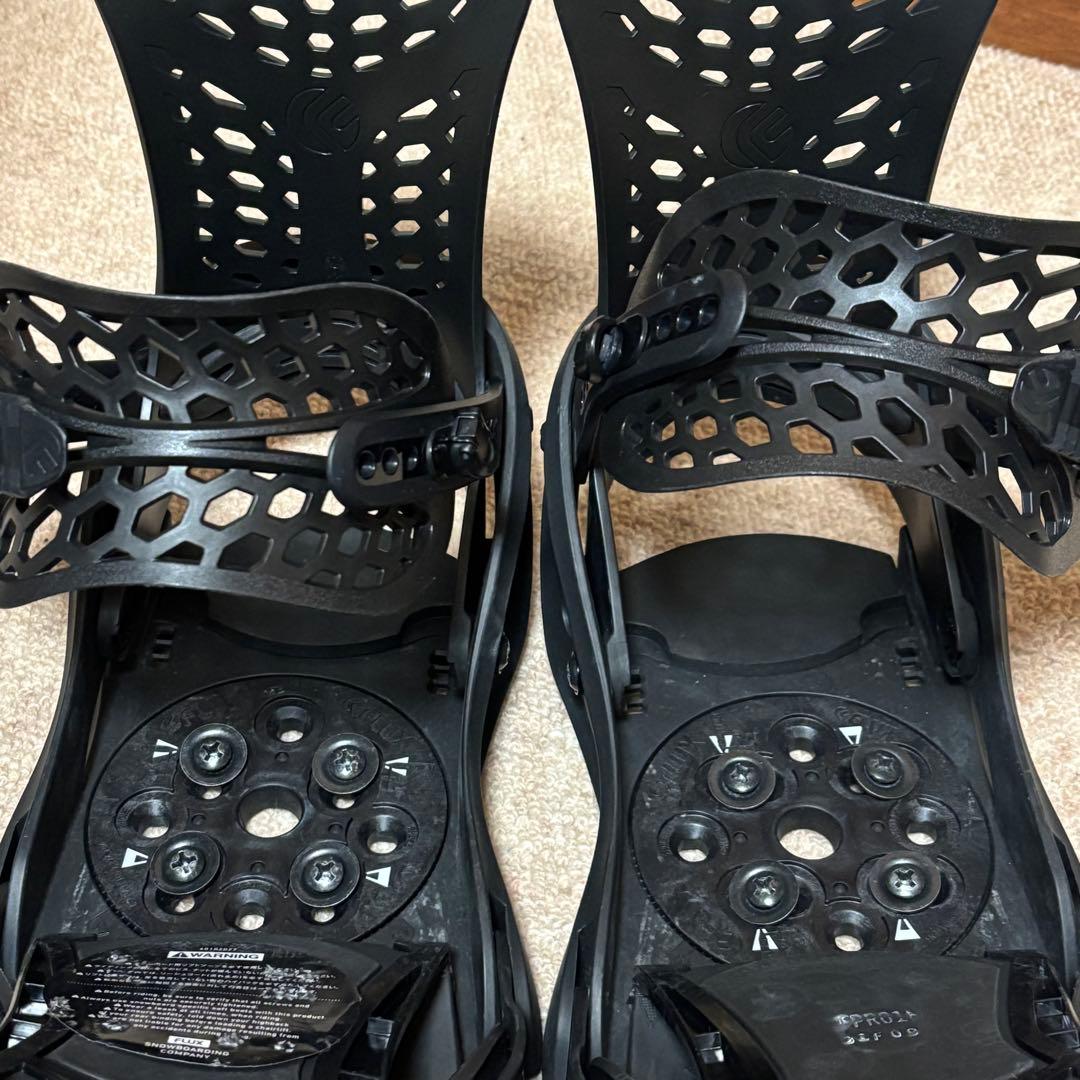 FLUX PR ブラック ビンディング バイン M スノボ　グラトリ