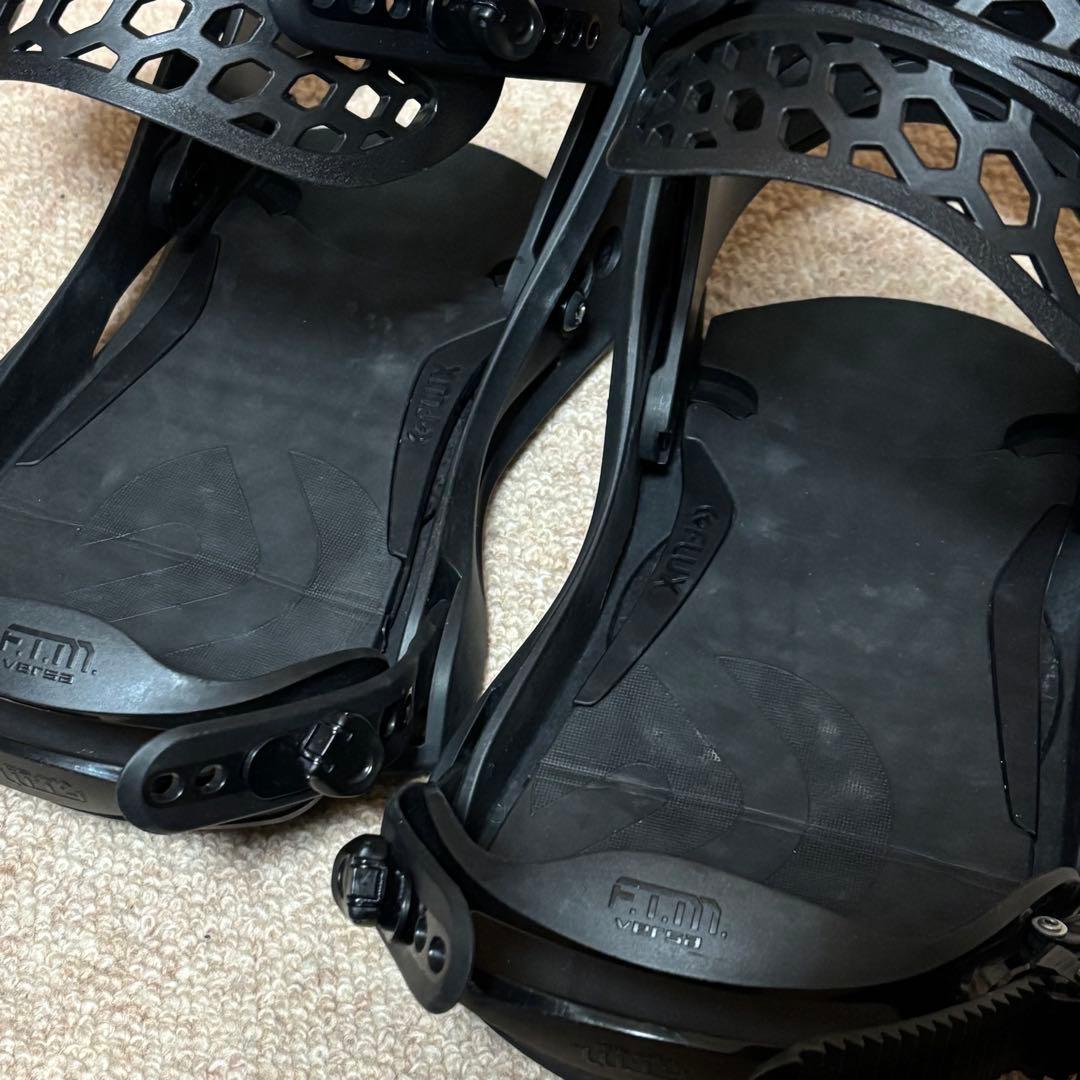 FLUX PR ブラック ビンディング バイン M スノボ　グラトリ