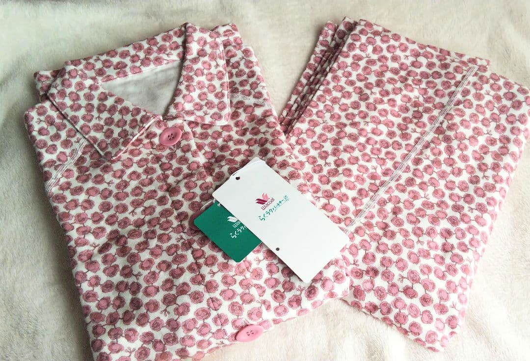 ワコール パジャマキルトニット素材 Mサイズ　らくラクパートナー