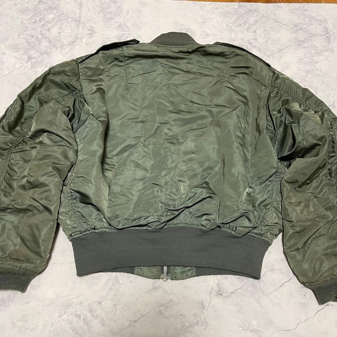 ジャケット・アウター 80s USA ALPHA L2B flight bomber L jacket