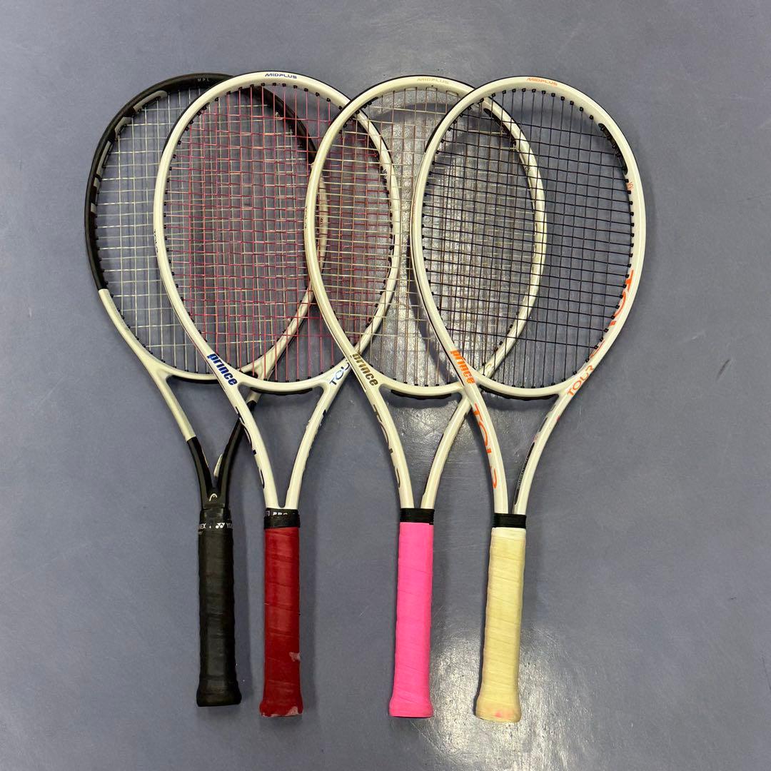 テニスラケット 4本セット