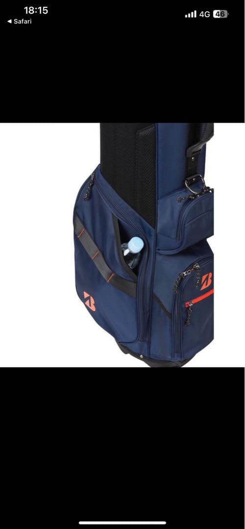 ☆新品未使用☆ ブリヂストン キャディバッグ 軽量スタンド式 2025年モデル