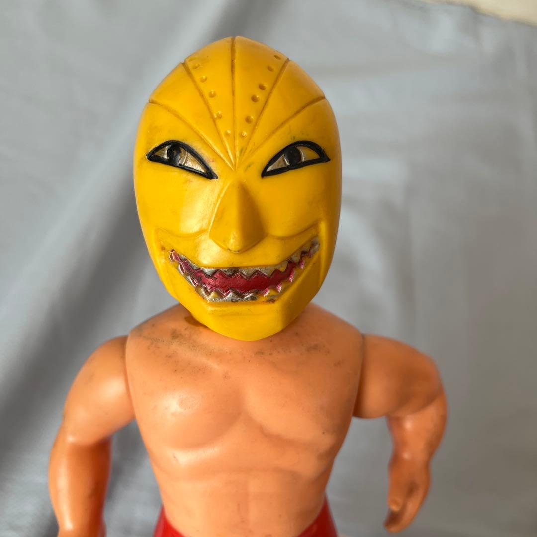 タイガーマスク　悪役5体セット　中嶋製作所　当時モノ