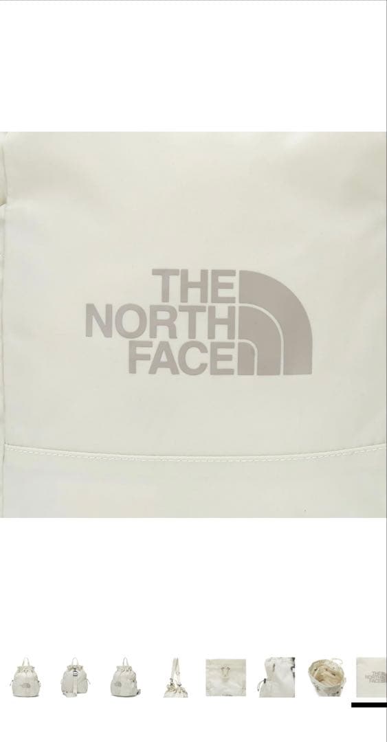 THE NORTH FACE ホワイト リュック