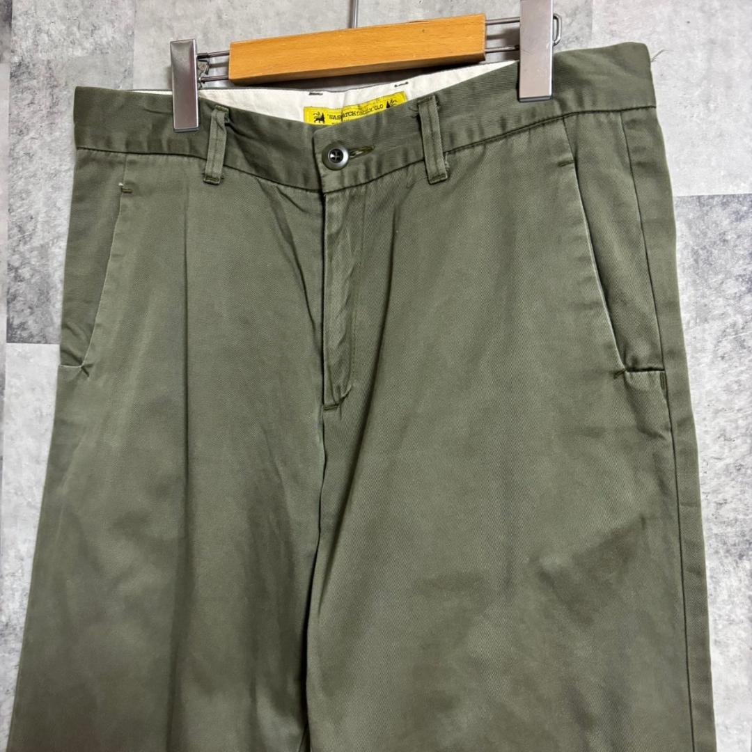 SASQUATCH fabrix メキシカンスカル　刺繍　チノパンツ M251