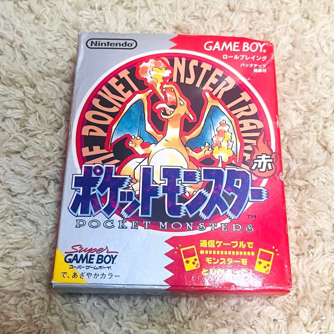 ポケモン ゲームボーイ 赤　ポケットモンスター