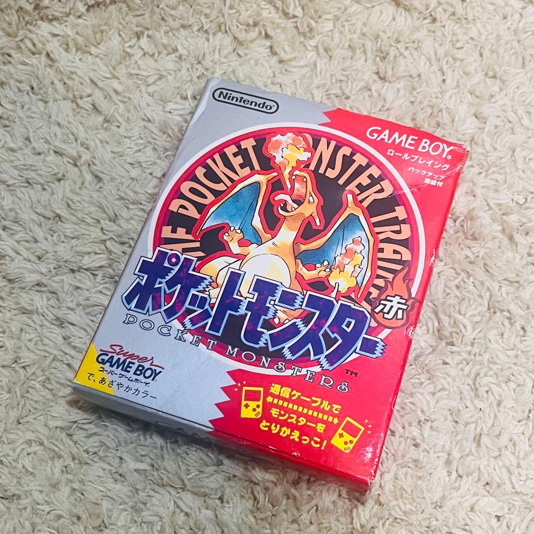 ポケモン ゲームボーイ 赤　ポケットモンスター