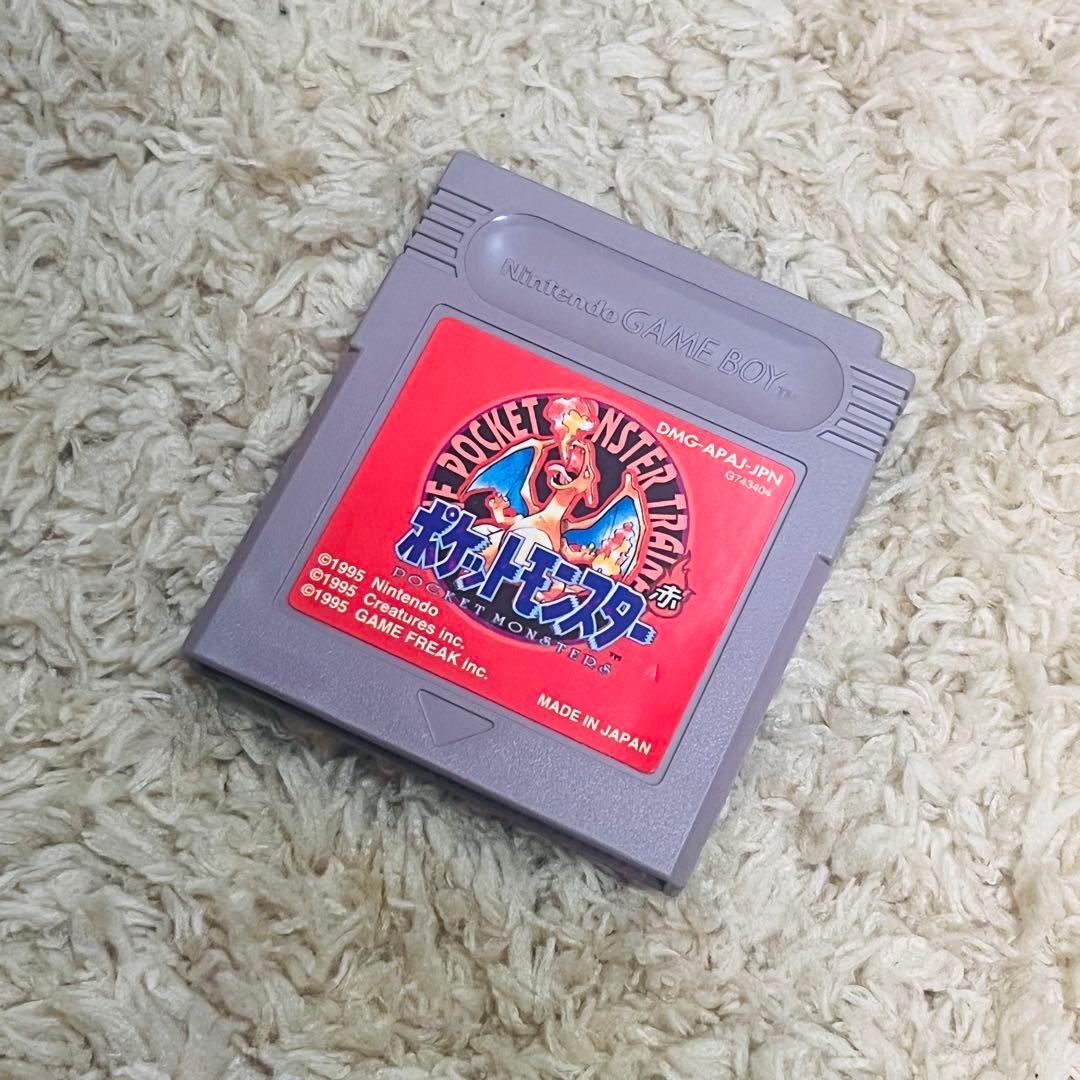 ポケモン ゲームボーイ 赤　ポケットモンスター