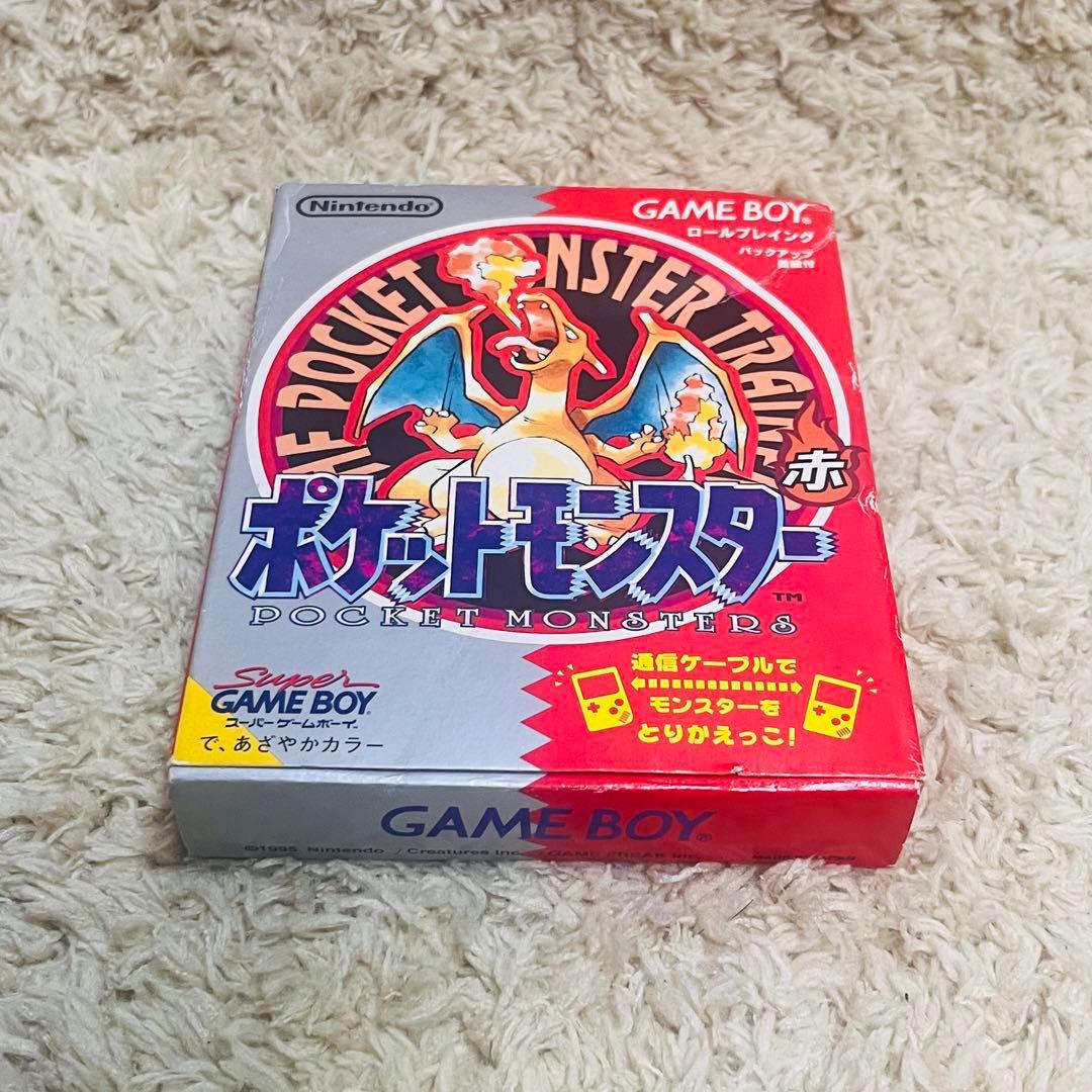 ポケモン ゲームボーイ 赤　ポケットモンスター