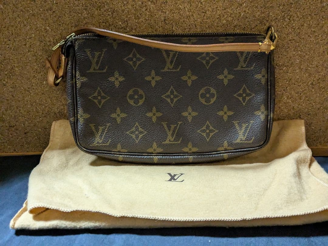 ★美品 ルイヴィトン ポシェット・アクセソワール ポーチ モノグラム
