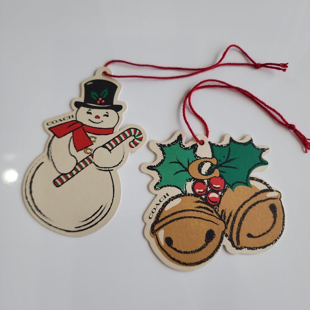 新品未使用】コーチ COACH クリスマスオーナメント チャーム
