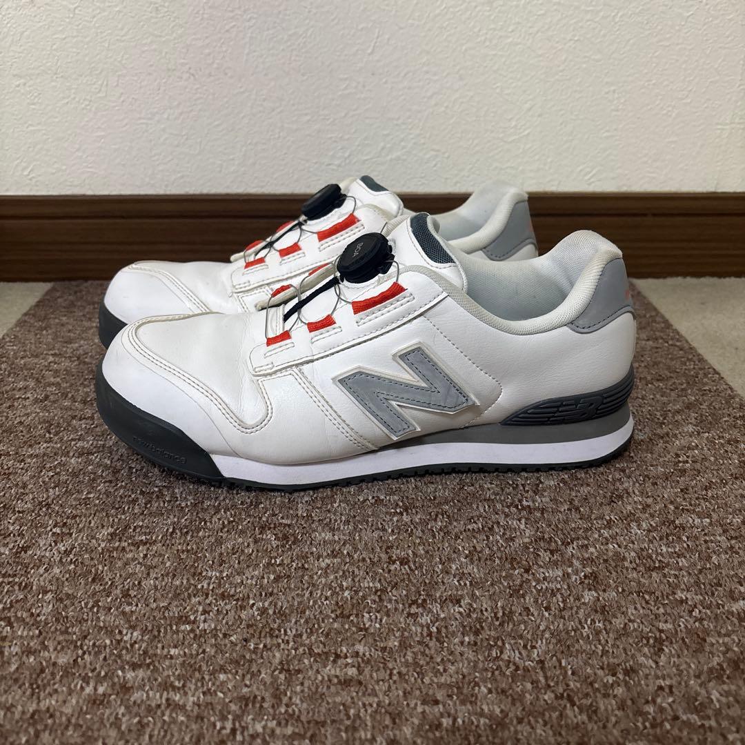 New Balance Boa安全靴 ホワイト - メルカリ
