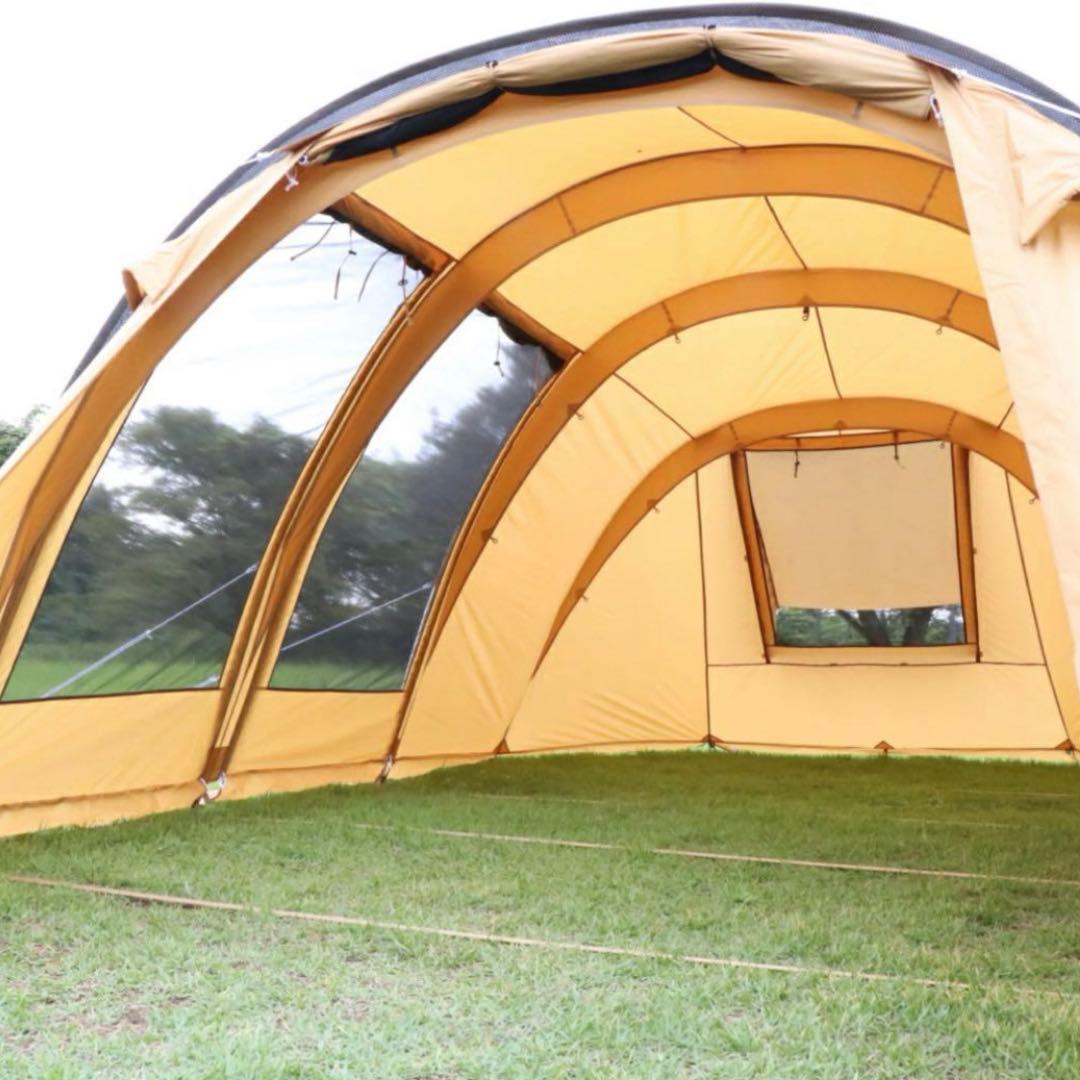 イグニオ 2ルーム型テント　ドームテント 4人用　キャノピー　キャンプ　新品