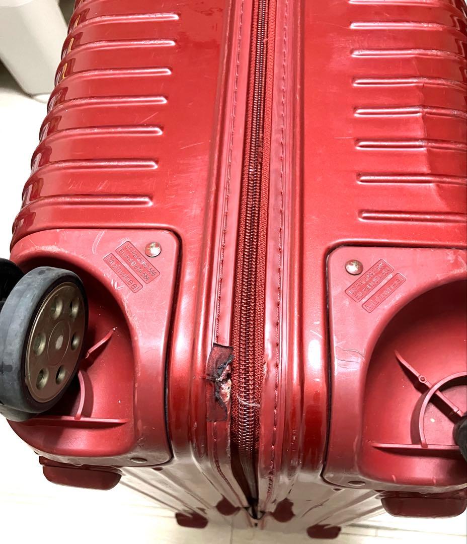RIMOWA リモワ サルサデラックス 78L レッド 4輪 マルチホイール 赤