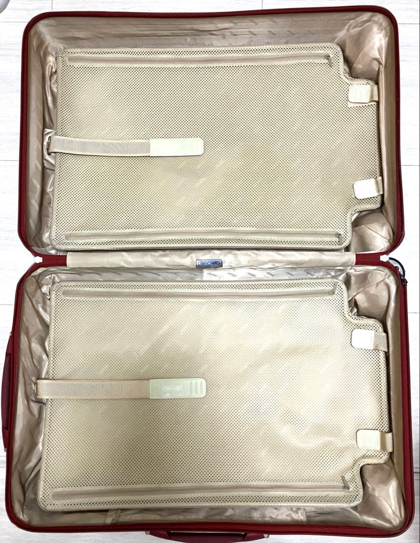 RIMOWA リモワ サルサデラックス 78L レッド 4輪 マルチホイール 赤