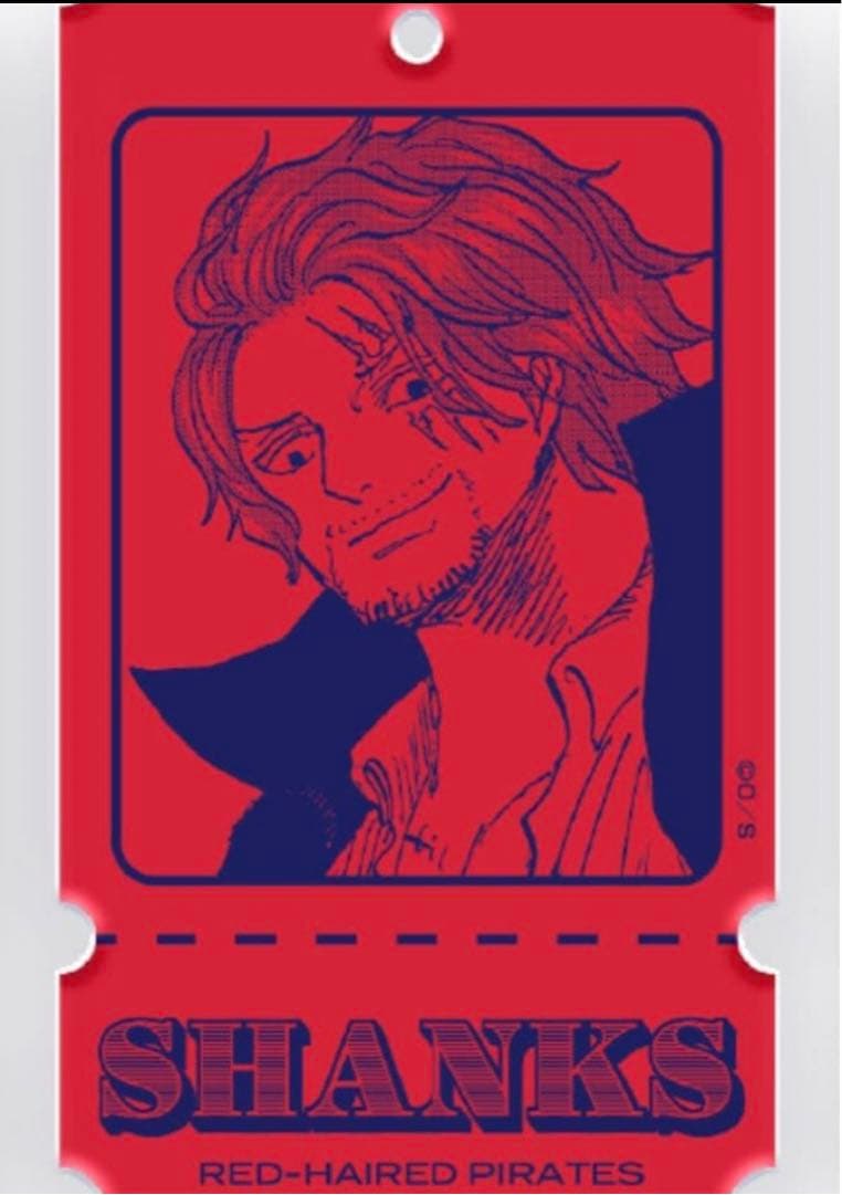 ONE PIECE BASE チケットキーリング シャンクス - メルカリ
