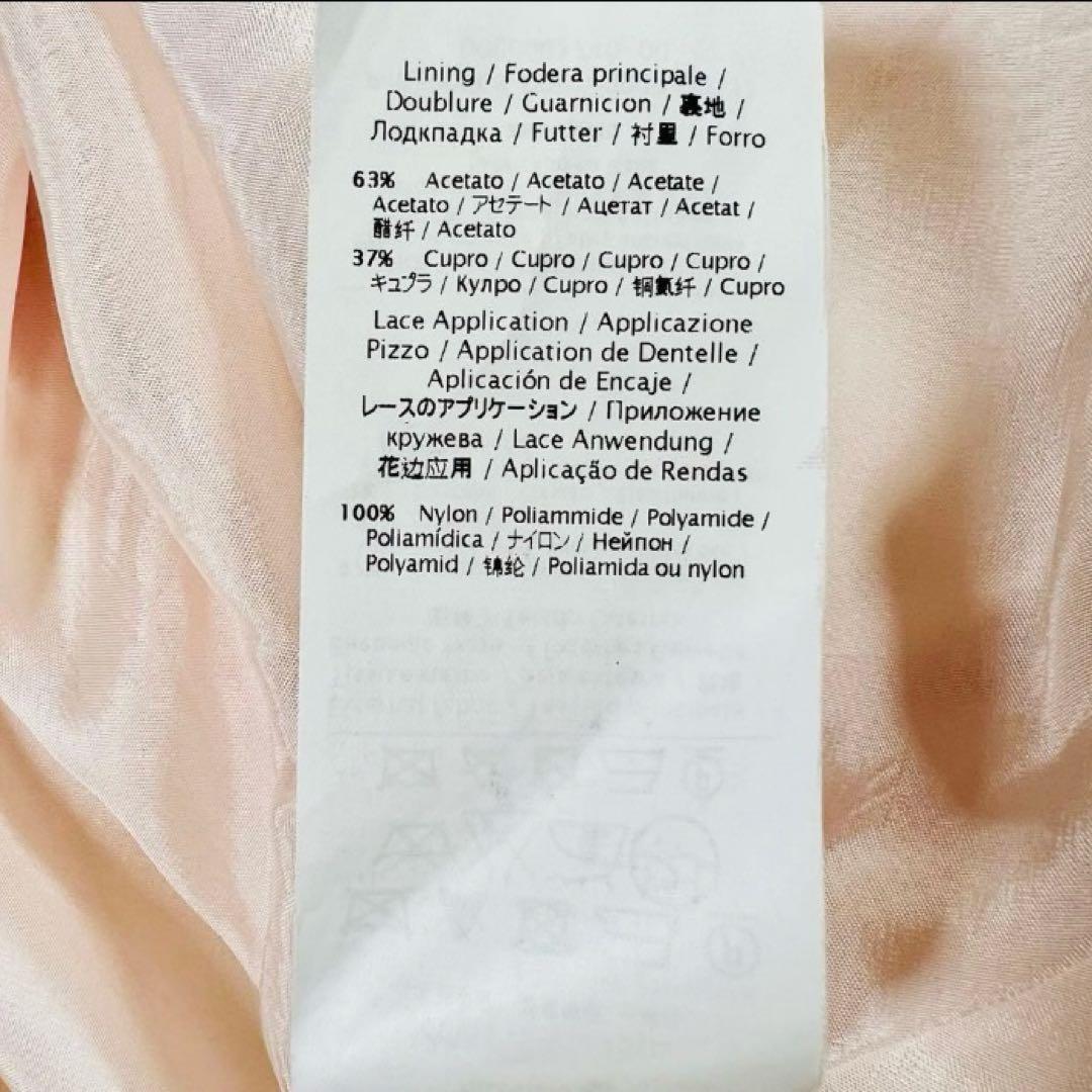 極美品】ヴァレンティノ ワンピース ドレス フリル リボン ピンク M