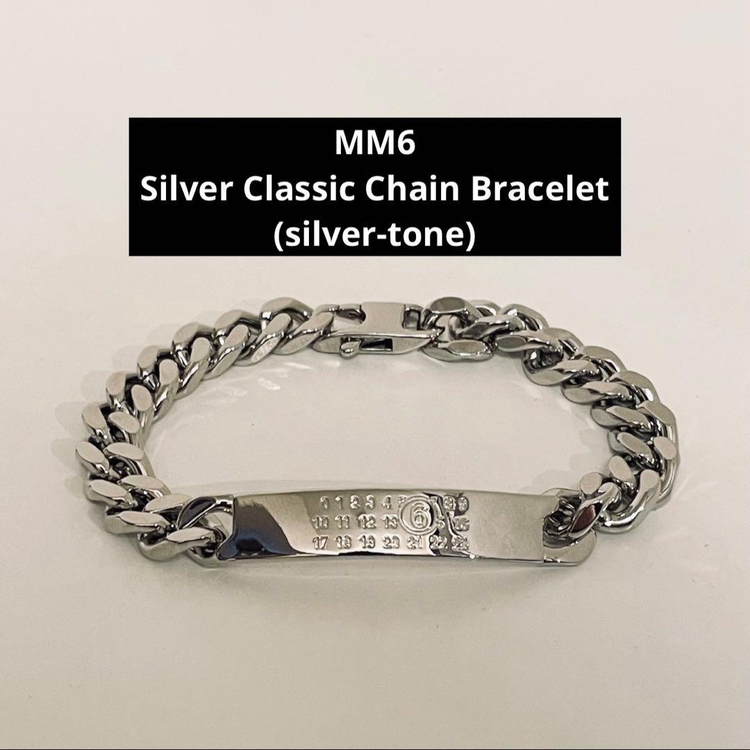 MM6 Silver Chain Bracelet (silver-tone) - メルカリ