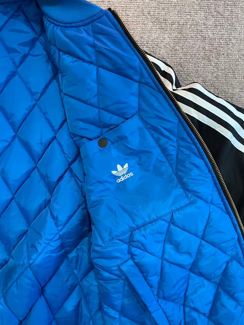 adidas ボンバージャケット ブラック