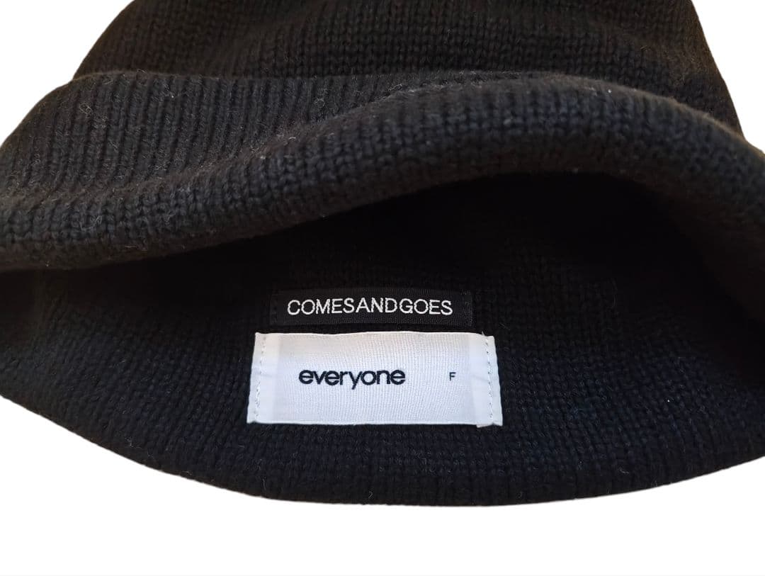 帽子 everyone COMESANDGOES COTTON BEANIE