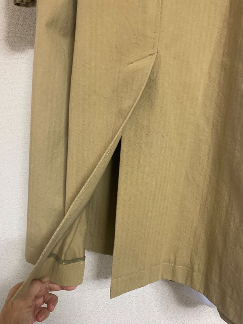 よしちゃん　ETRE TOKYO ヘリンボーンオーバー サイズコートM