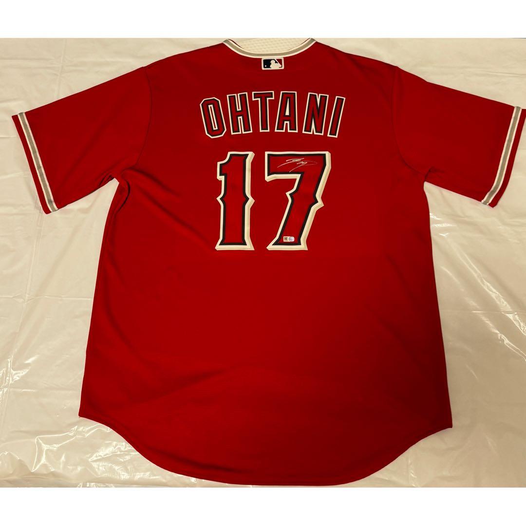 大谷翔平 直筆サイン レプリカ ユニフォーム MLB ホログラム NIKE