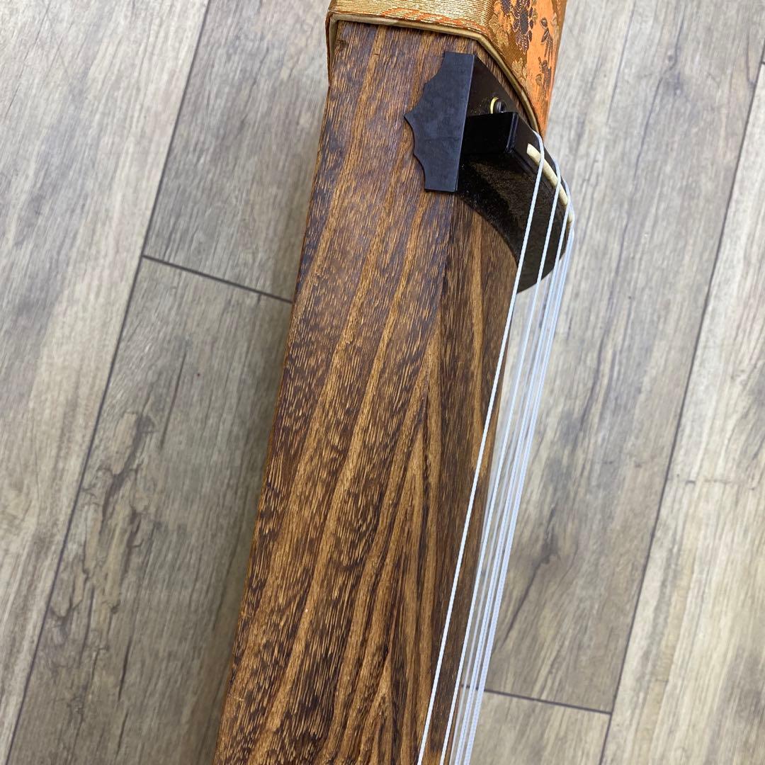 秀本在銘　最高級　お琴　綾杉彫刳甲　全長183㎝　トヒコ　東な7-0210☆2F