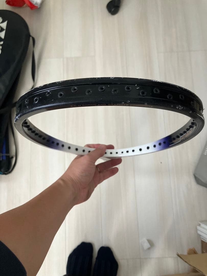 ソフトテニスラケット ヨネックス ボロン300ロング B34 良品