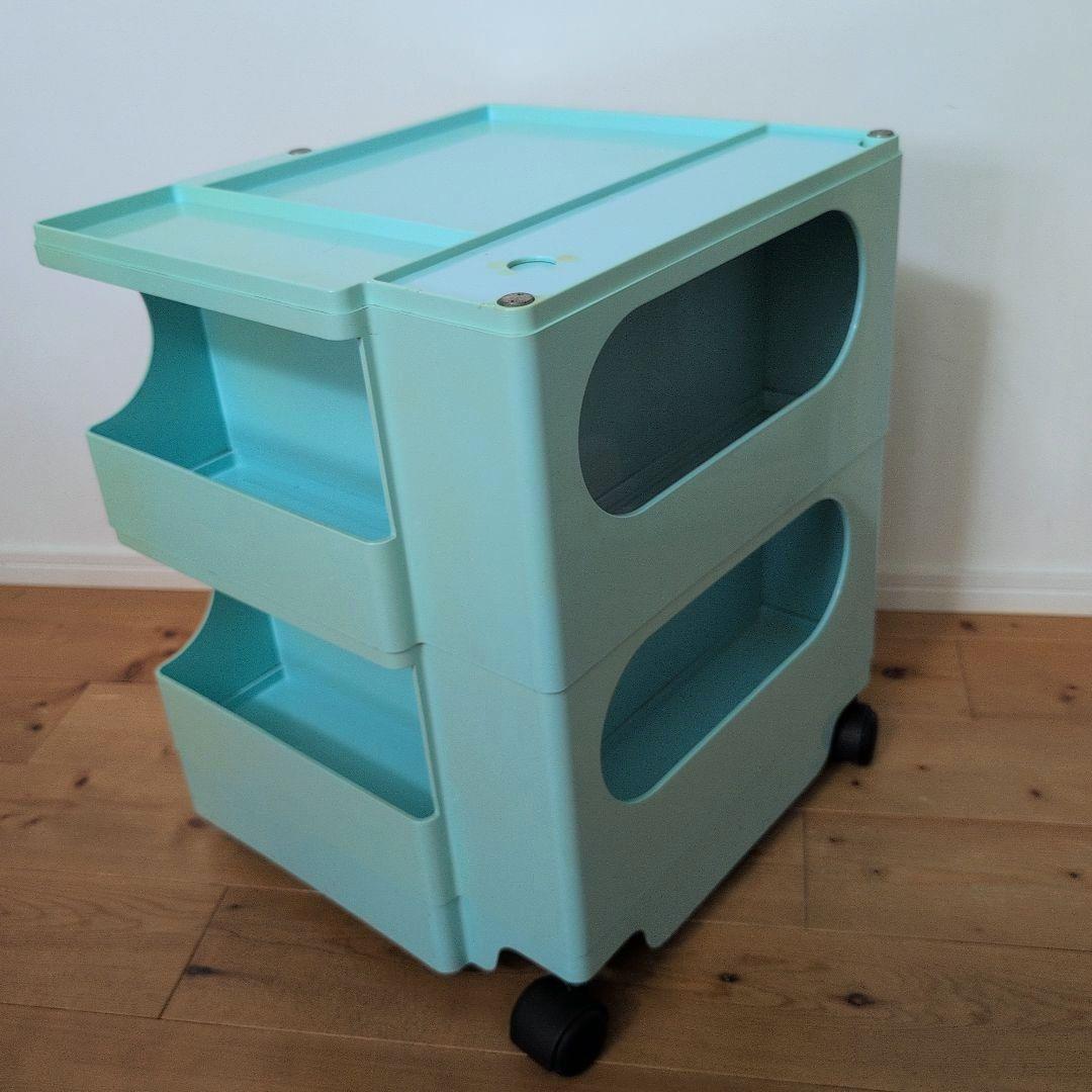 Joe Colombo B-LINE ビーライン ボビーワゴン2段 水色変色あり - メルカリ