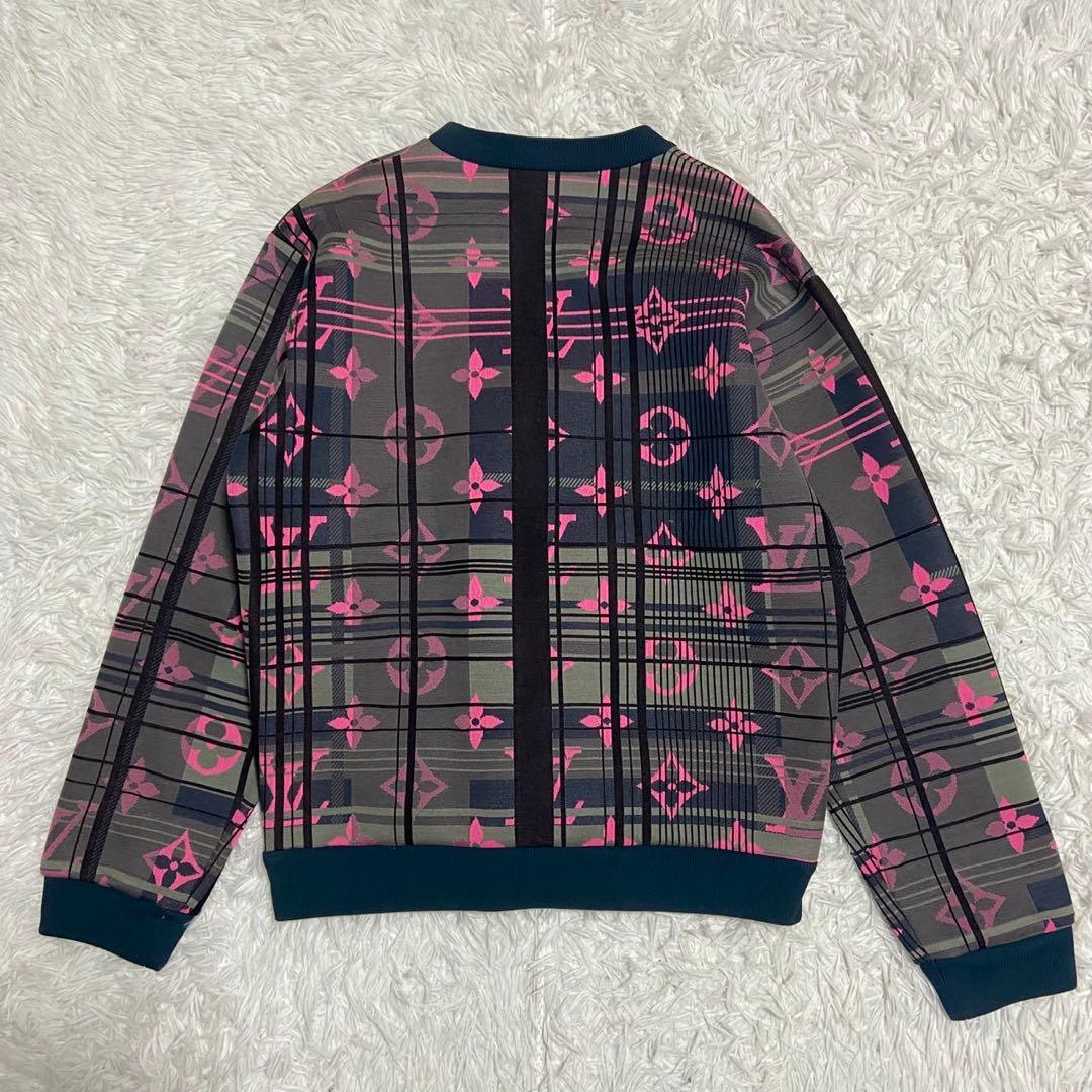 【美品】ルイヴィトン スウェット マルチカラー モノグラム ジャガード