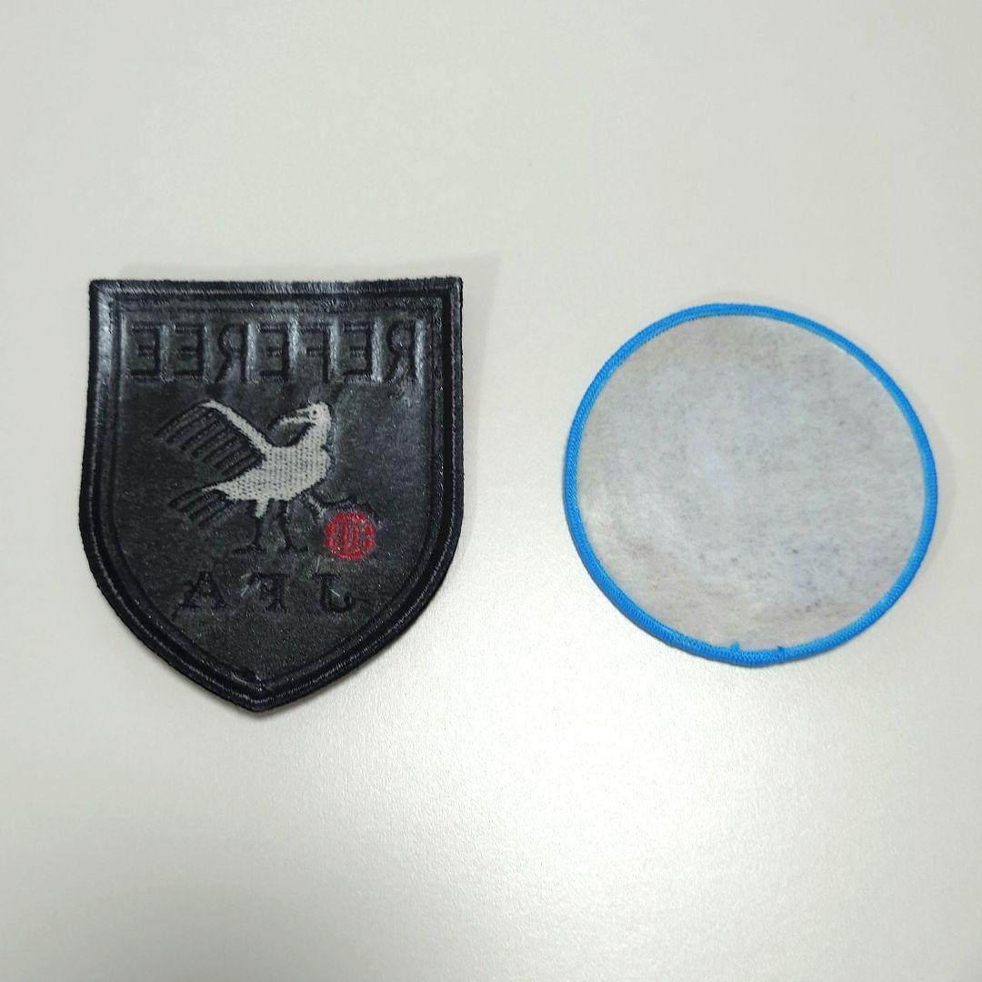 JFA 日本サッカー協会 レフェリー ワッペン 審判 2点セット 新品未使用