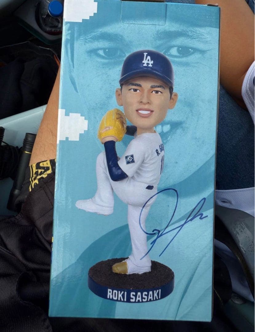 球場限定】8/4 スタジアム限定 佐々木朗希 記念 ボブルヘッド 8/8(火