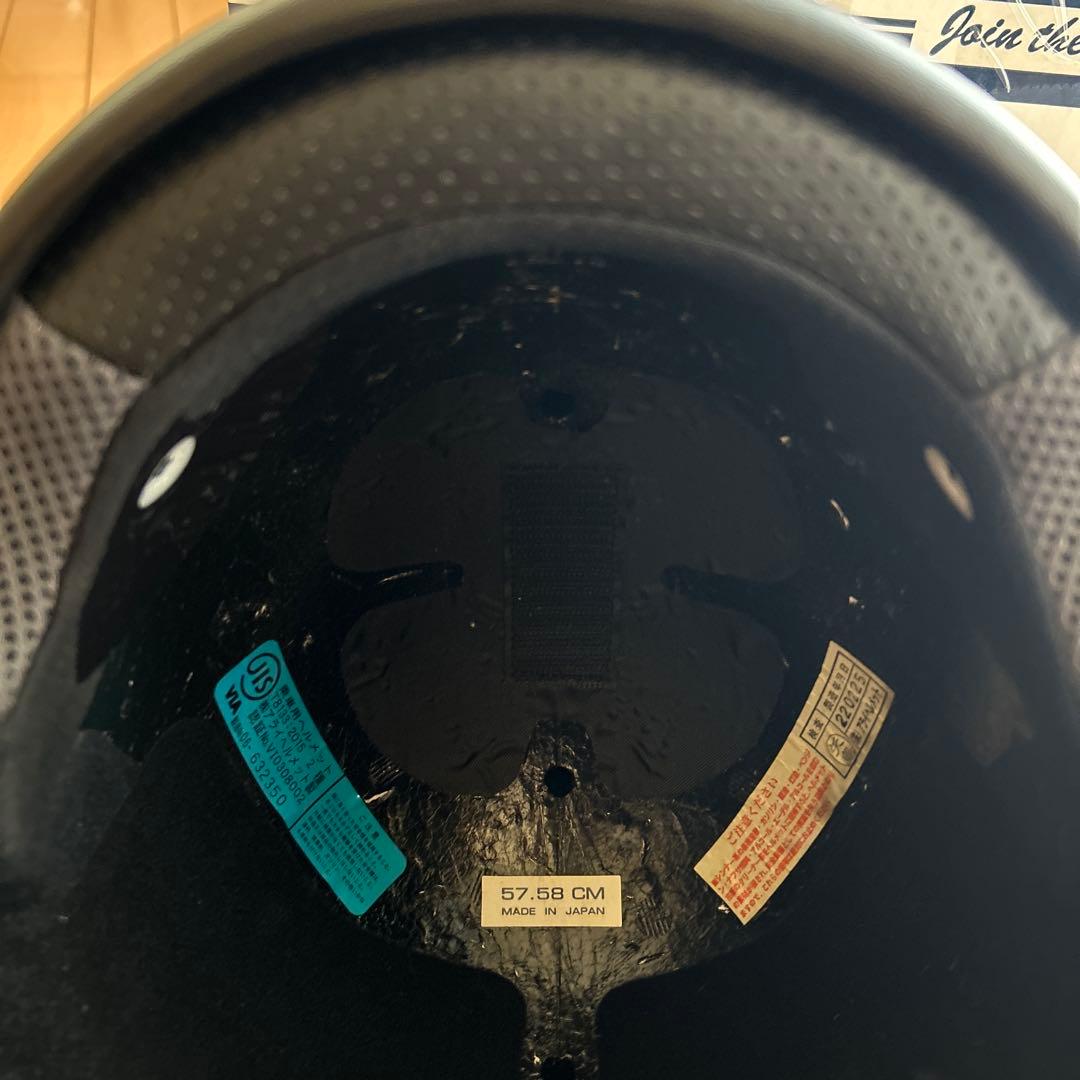 Arai クラッシックエアー モダングレー　57-58CM シールド付き