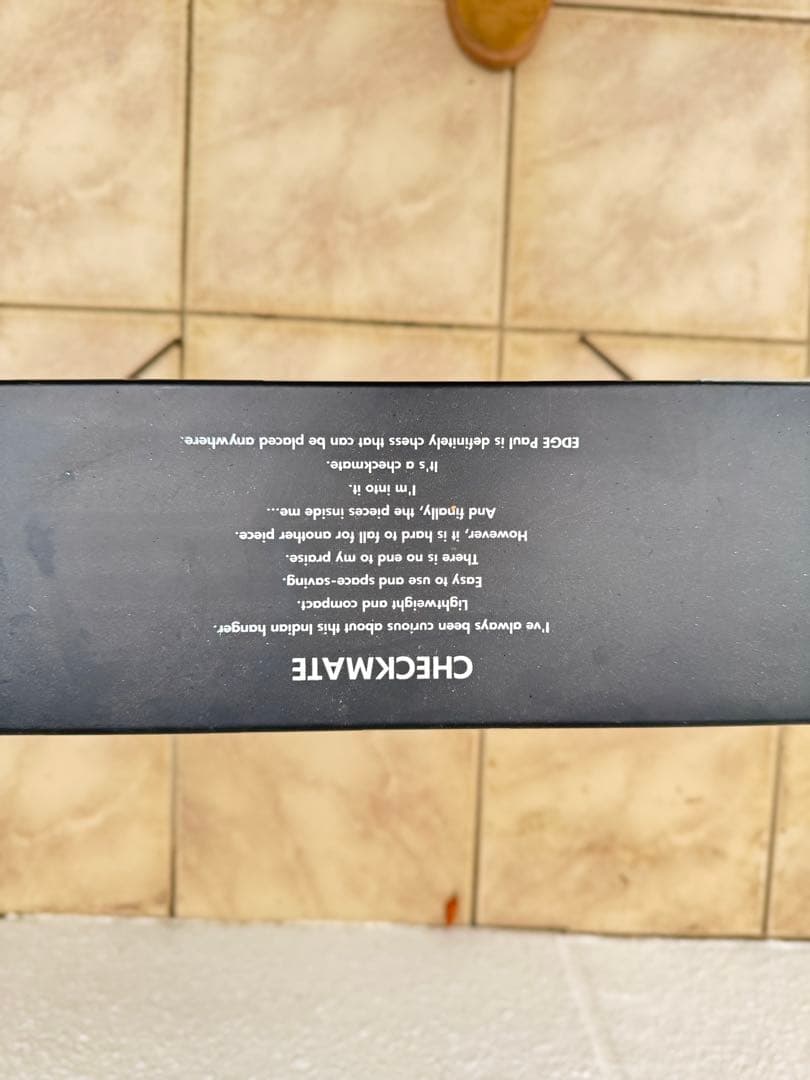 bush&brunt ブッシュドブラント　チェックメイト