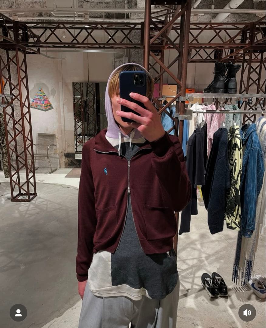 family japan】ドライバーズニットジャケット - メルカリ