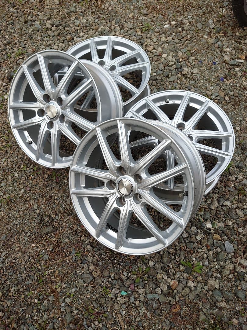 アルファード 17インチ アルミ4本セット 114.3✕5穴 ベルファイア