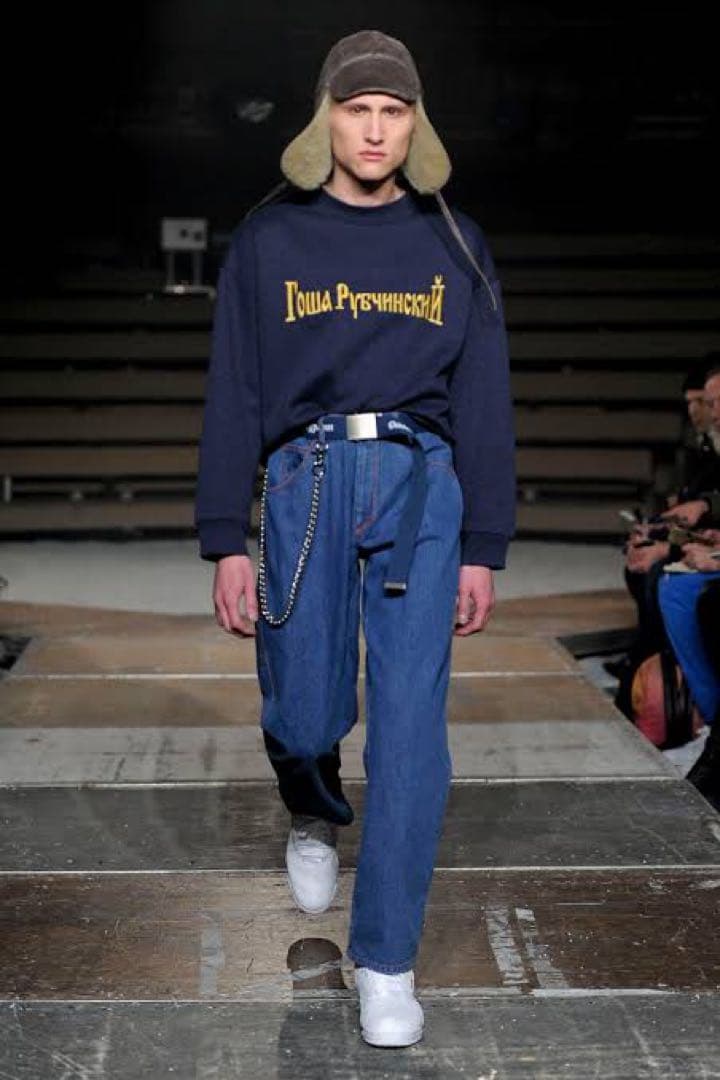 gosha rubchinskiy ゴーシャ ラブチンスキー フライトキャップ - メルカリ