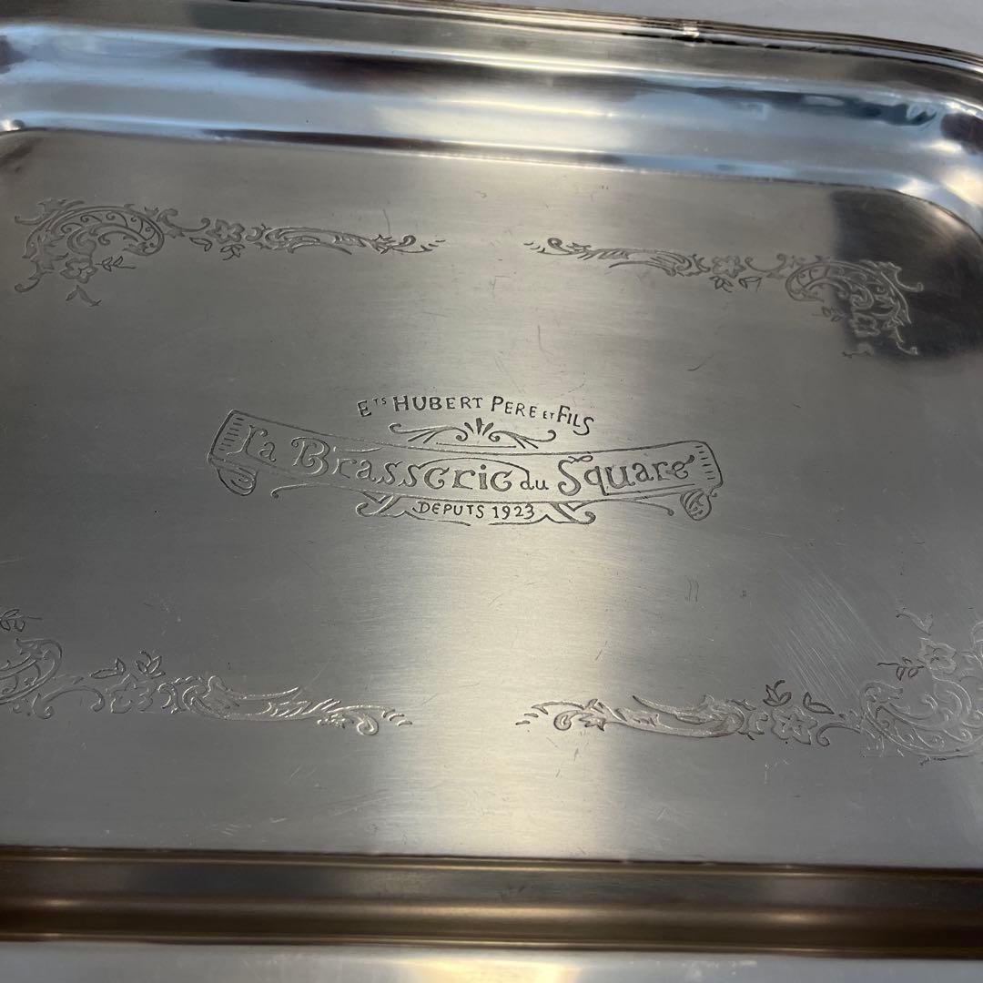 希少未使用コントワール・ドゥ・ファミーユ取手付きアンティーク調トレー